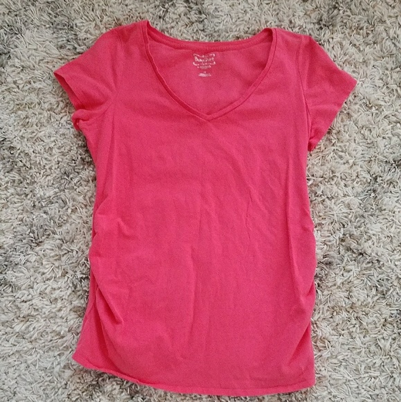 Motherhood Maternity Tops - Motherhood Maternity size large pink T-shirt